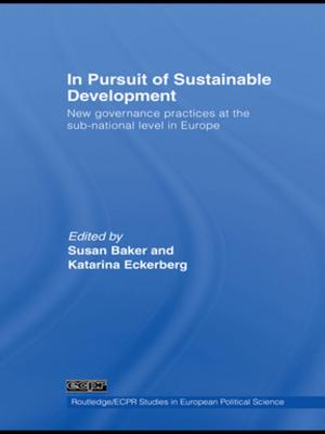 Cover of the book In Pursuit of Sustainable Development by Susan B. Egenolf
