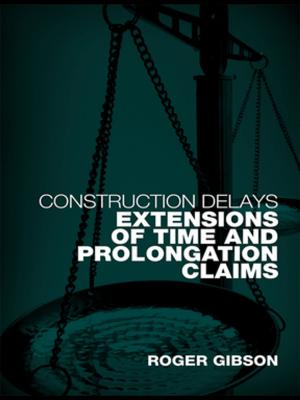 Cover of the book Construction Delays by Mark V. Lawson