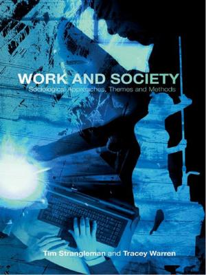 Cover of the book Work and Society by David P. Levine