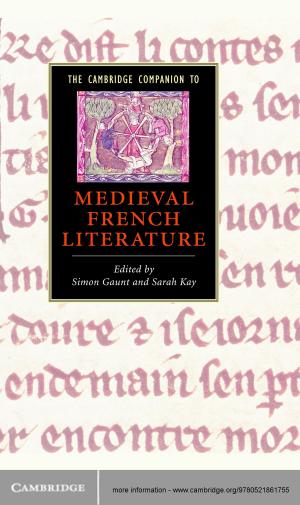 Cover of the book The Cambridge Companion to Medieval French Literature by Milka Levy-Rubin