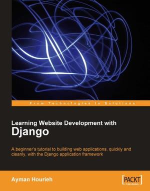 Cover of the book Learning Website Development with Django by Jose Argudo Blanco