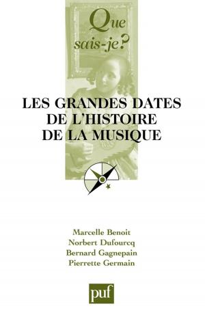 Cover of the book Les grandes dates de l'histoire de la musique européenne by Olympia Alberti