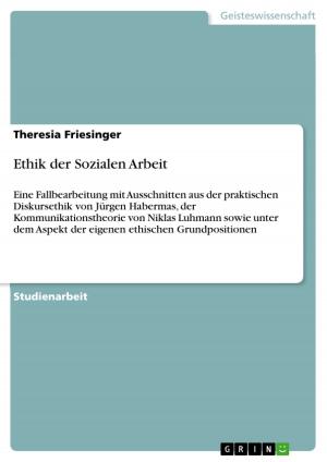 Cover of the book Ethik der Sozialen Arbeit by Sandra Jenko