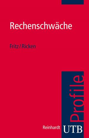 Cover of the book Rechenschwäche by Prof. Dr. Peter Oestmann