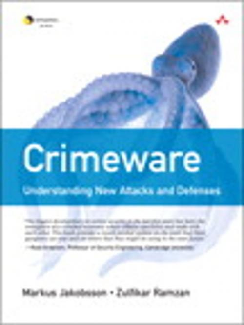 Cover of the book Crimeware by Markus Jakobsson, Zulfikar Ramzan, Pearson Education