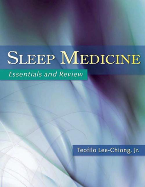 Cover of the book Sleep Medicine by Teofilo Lee-Chiong, Oxford University Press