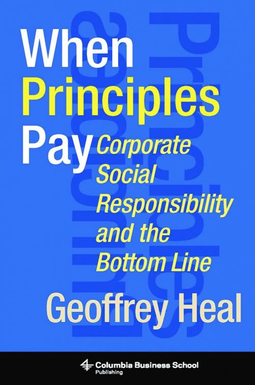 Cover of the book When Principles Pay by Geoffrey Heal, Columbia University Press