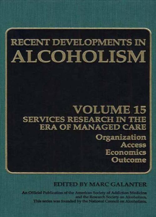 Cover of the book Alcoholism by , Springer US