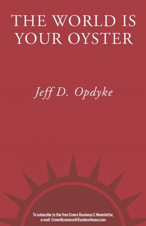 Cover of the book The World Is Your Oyster by Jeff D. Opdyke, The Crown Publishing Group
