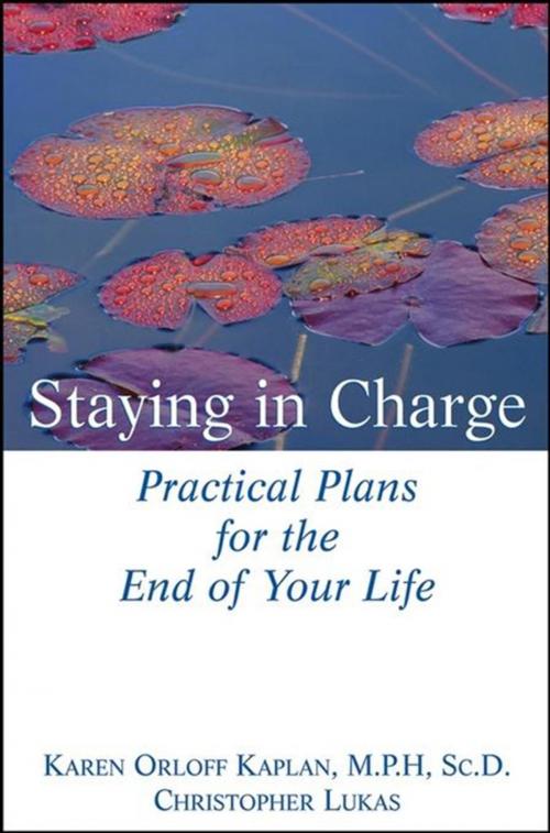 Cover of the book Staying in Charge by Karen Orloff Kaplan, M.P.H., Sc.D., Christopher Lukas, Turner Publishing Company