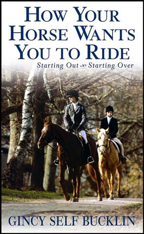 Cover of the book How Your Horse Wants You to Ride by Gincy Self Bucklin, Turner Publishing Company