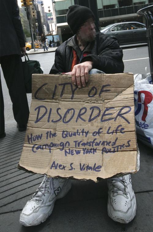 Cover of the book City of Disorder by Alex S. Vitale, NYU Press