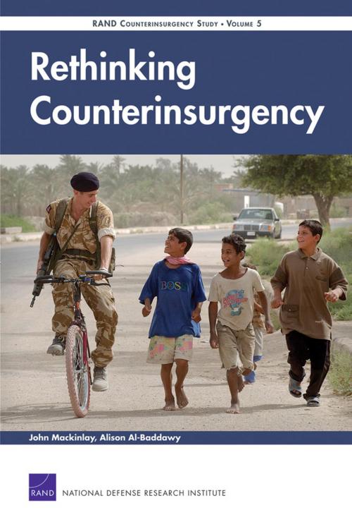 Cover of the book Rethinking Counterinsurgency by John Mackinlay, Alison Al-Baddawy, RAND Corporation