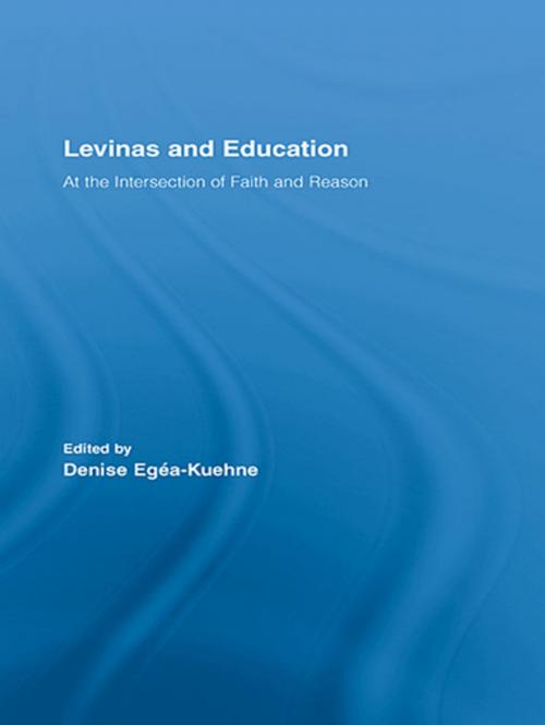 Cover of the book Levinas and Education by , Taylor and Francis