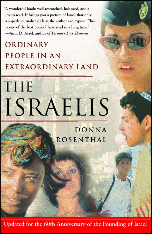 Cover of the book The Israelis by Donna Rosenthal, Free Press