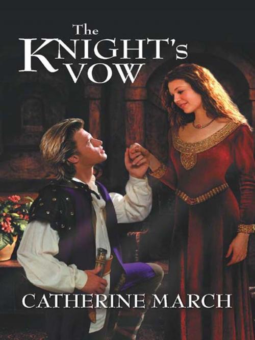 Cover of the book The Knight's Vow by Catherine March, Harlequin