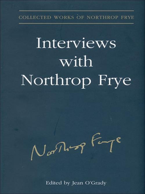 Cover of the book Interviews With Northrop Frye by , University of Toronto Press, Scholarly Publishing Division