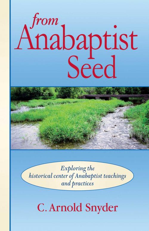 Cover of the book From Anabaptist Seed by C. A. Snyder, Good Books