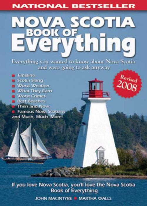 Cover of the book Nova Scotia Book of Everything by John MacIntyre, MacIntyre Purcell Publishing Inc.