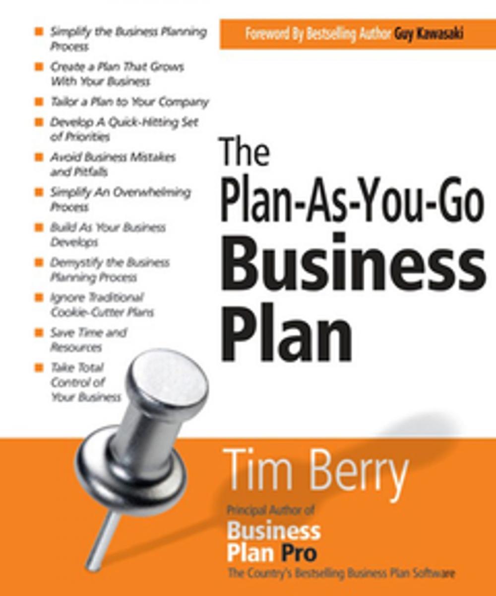 Big bigCover of The Plan-As-You-Go Business Plan