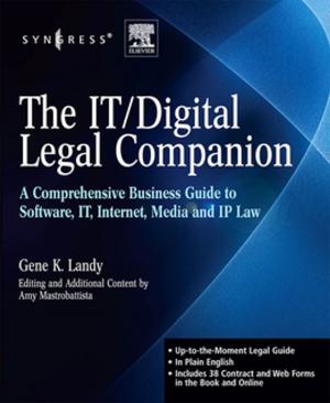 Cover of the book The IT / Digital Legal Companion by K Ray Chaudhuri, Nataliya Titova