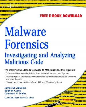 Cover of the book Malware Forensics by Sina Ebnesajjad