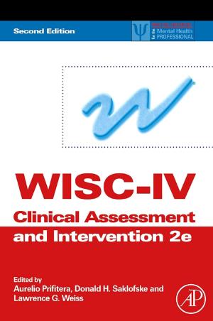 Cover of the book WISC-IV Clinical Assessment and Intervention by Josep Bassaganya-Riera