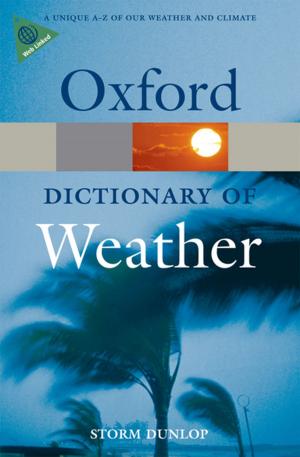Cover of the book A Dictionary of Weather by Javier Ruiz del Pozo, Raquel García Alcubilla