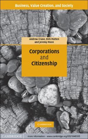 Book cover of Corporations and Citizenship