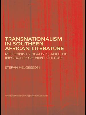 Cover of the book Transnationalism in Southern African Literature by Joseph Olmstead, PH.D.