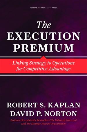 Book cover of The Execution Premium