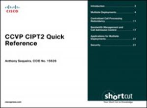 Cover of the book CCVP CIPT2 Quick Reference by Jeff Forcier, Paul Bissex, Wesley Chun