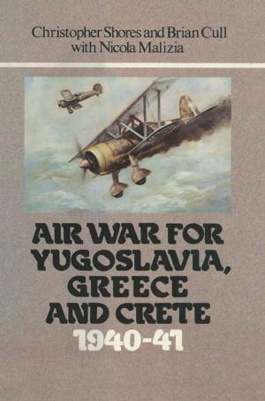 Cover of the book Air War for Yugoslavia Greece and Crete 1940-41 by B Drake (Group Captain)