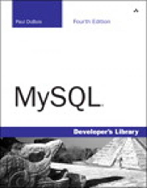 Cover of the book MySQL by Paul DuBois, Pearson Education