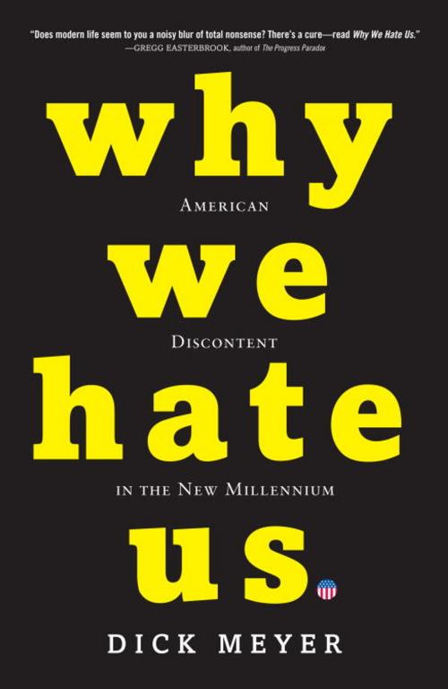 Cover of the book Why We Hate Us by Dick Meyer, Crown/Archetype