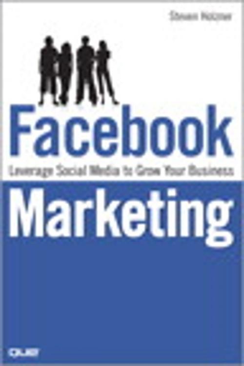Cover of the book Facebook Marketing by Steven Holzner, Pearson Education