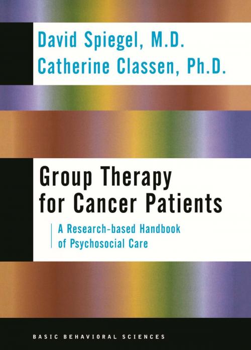 Cover of the book Group Therapy For Cancer Patients: A Research-based Handbook Of Psychosocial Care by David Spiegel, Catherine Classen, Basic Books