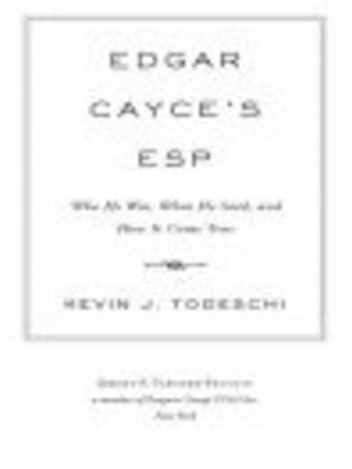 Cover of the book Edgar Cayce's ESP by Kevin J. Todeschi, Penguin Publishing Group