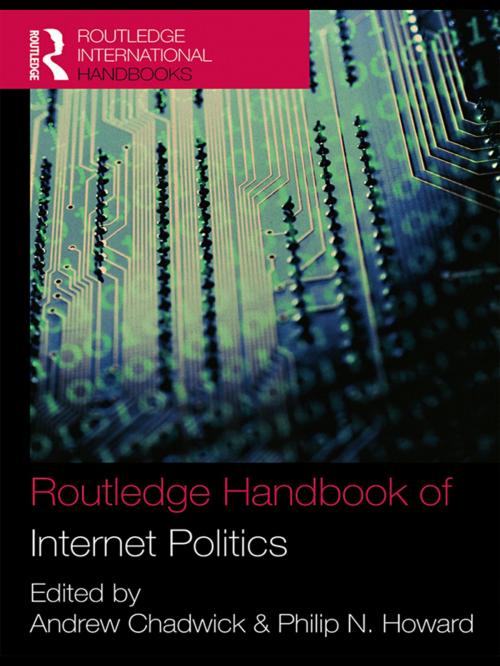 Cover of the book Routledge Handbook of Internet Politics by , Taylor and Francis