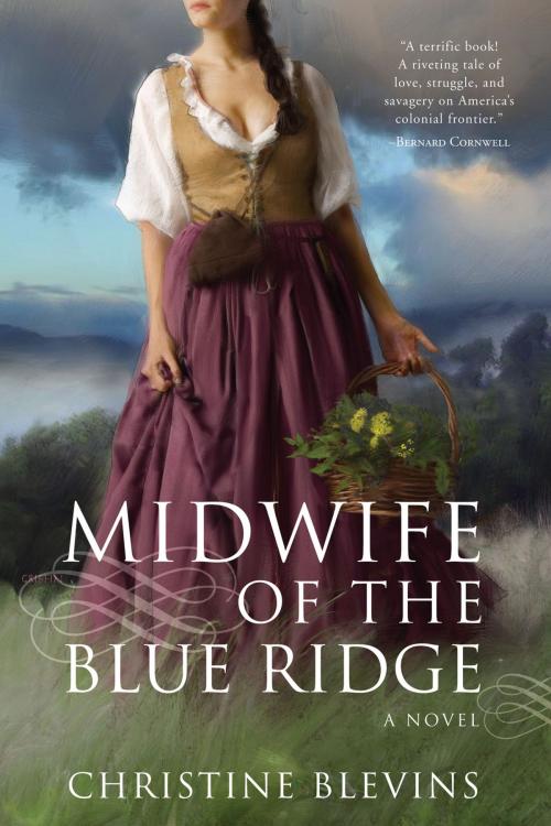 Cover of the book Midwife of the Blue Ridge by Christine Blevins, Penguin Publishing Group