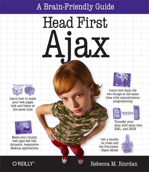 Cover of the book Head First Ajax by Rebecca M. Riordan, O'Reilly Media
