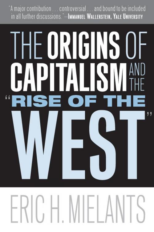 Cover of the book The Origins of Capitalism and the "Rise of the West" by Eric H Mielants, Temple University Press