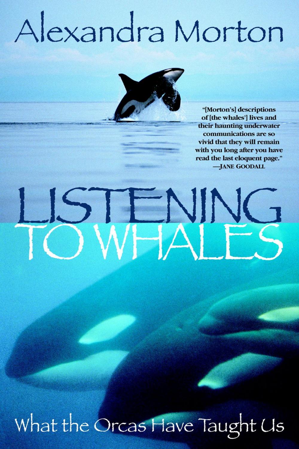 Big bigCover of Listening to Whales