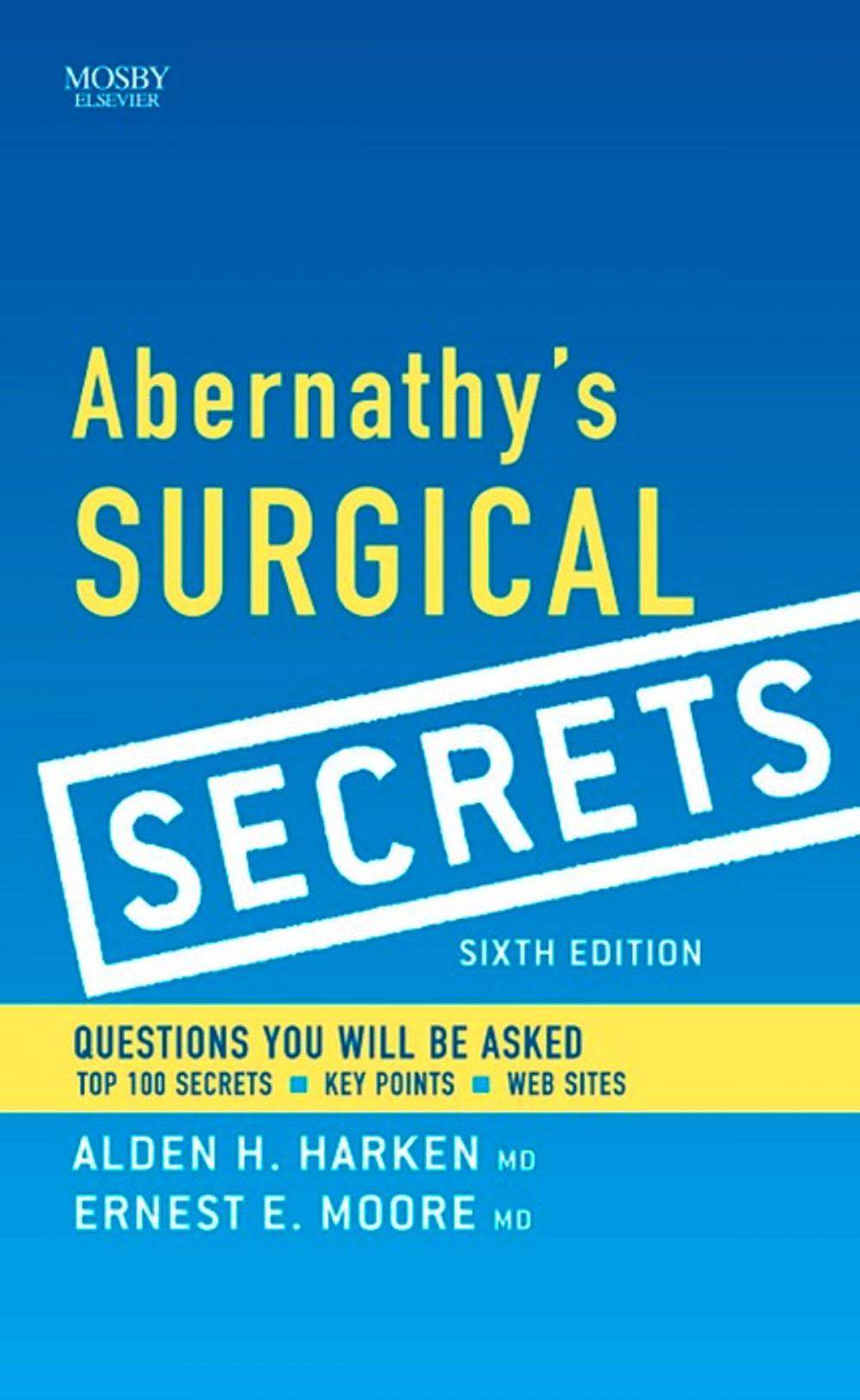 Big bigCover of Abernathy's Surgical Secrets