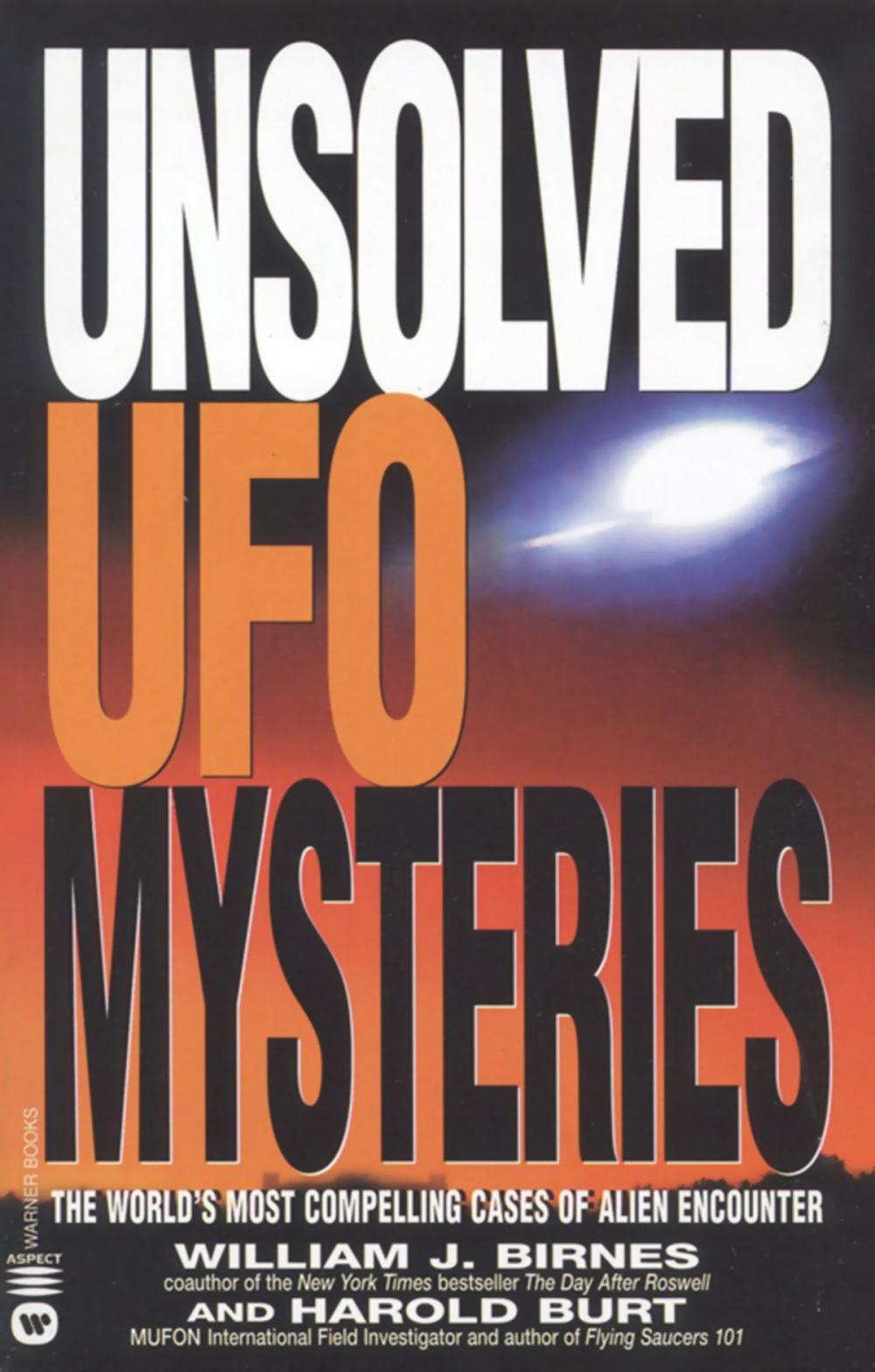 Big bigCover of Unsolved UFO Mysteries