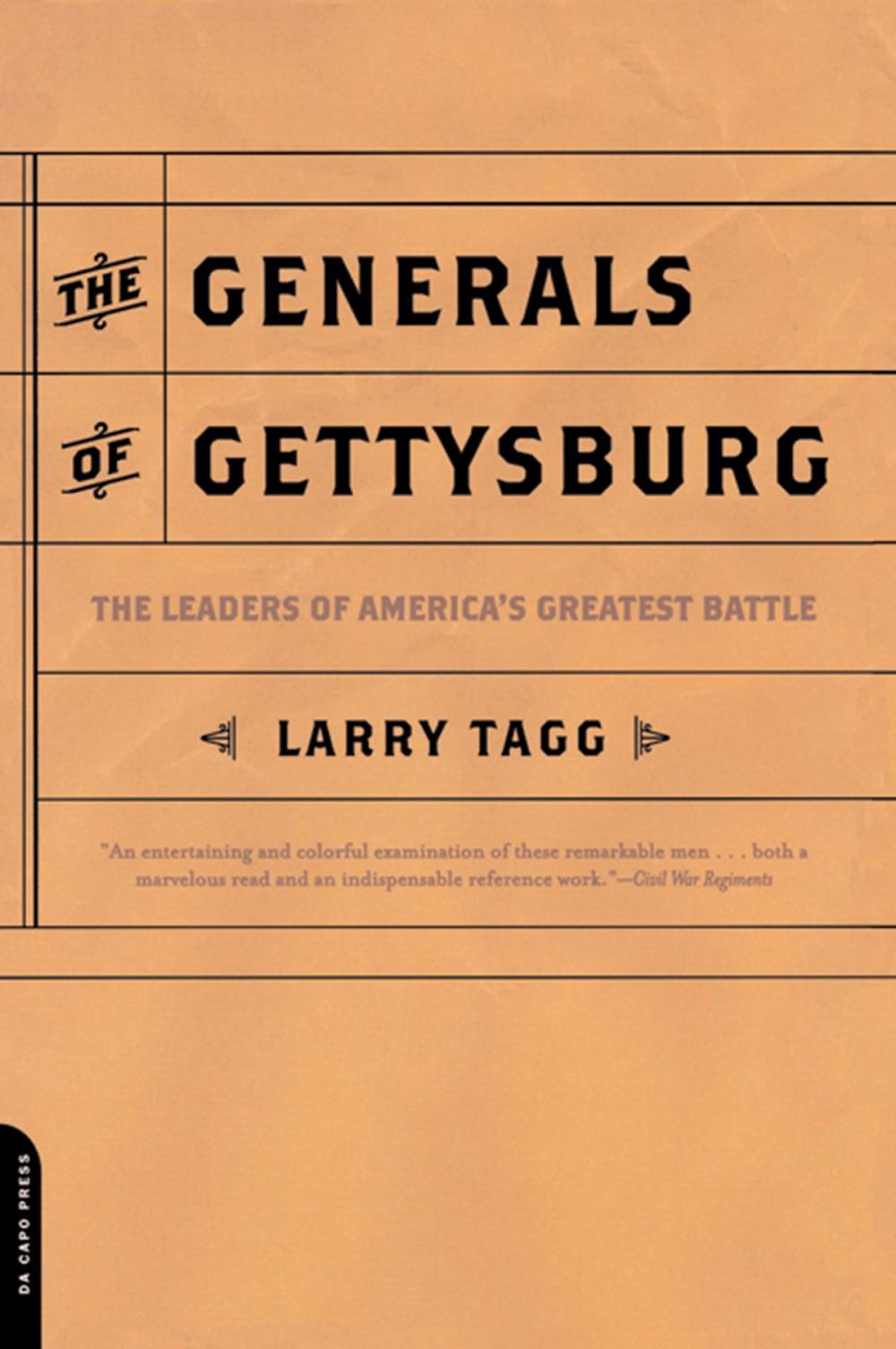 Big bigCover of The Generals Of Gettysburg