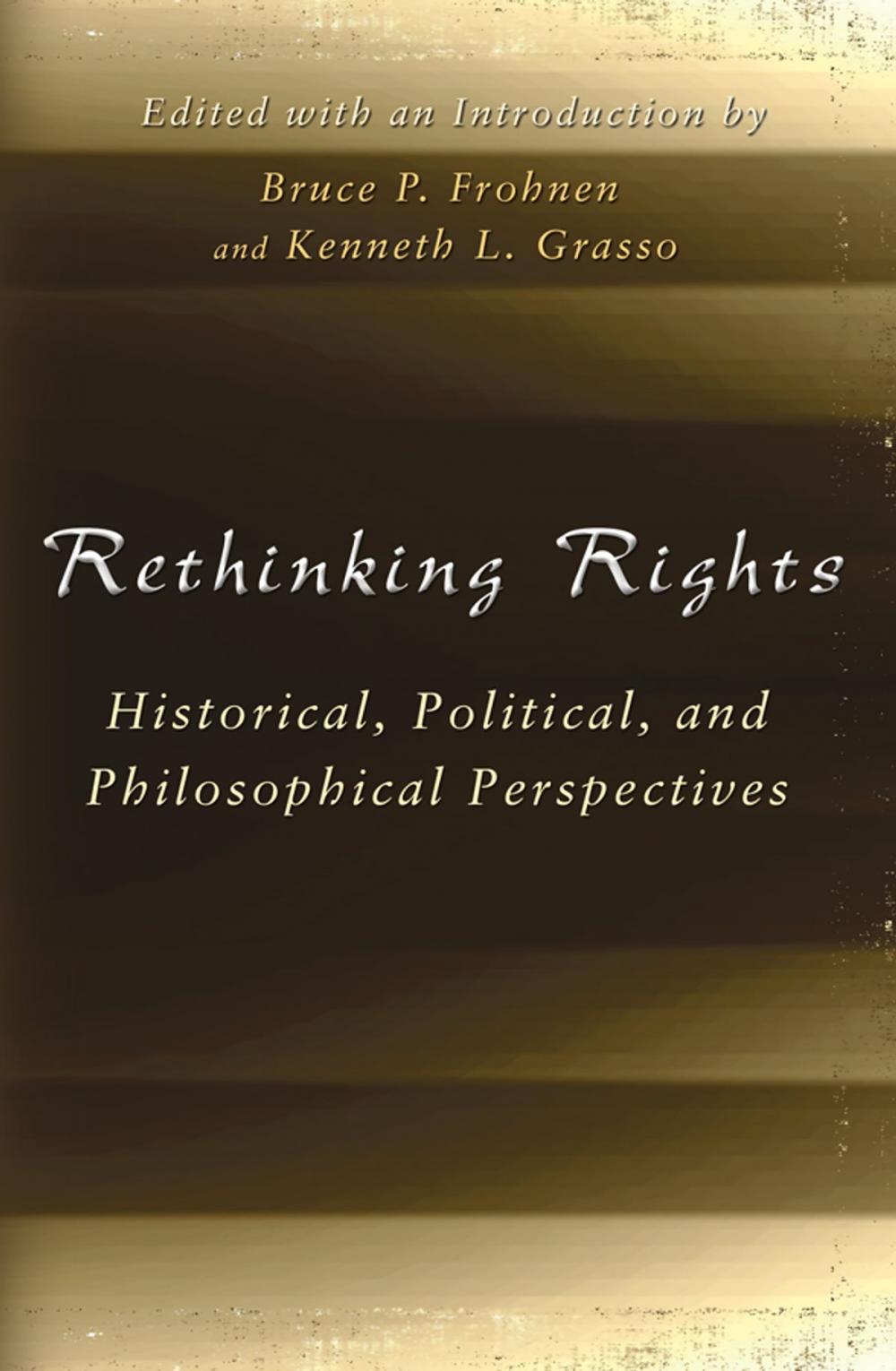 Big bigCover of Rethinking Rights