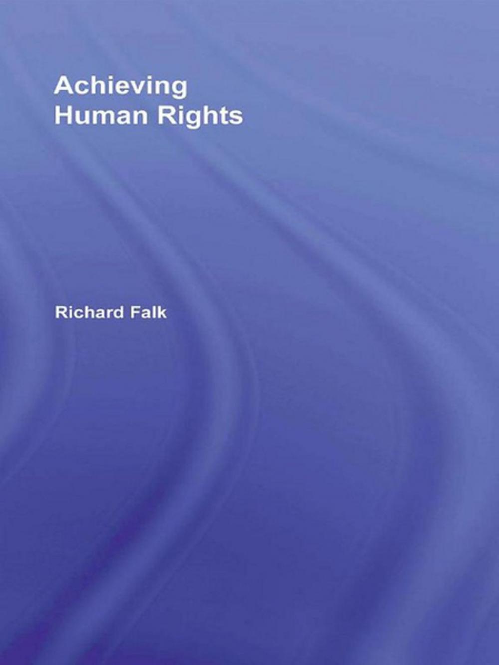 Big bigCover of Achieving Human Rights