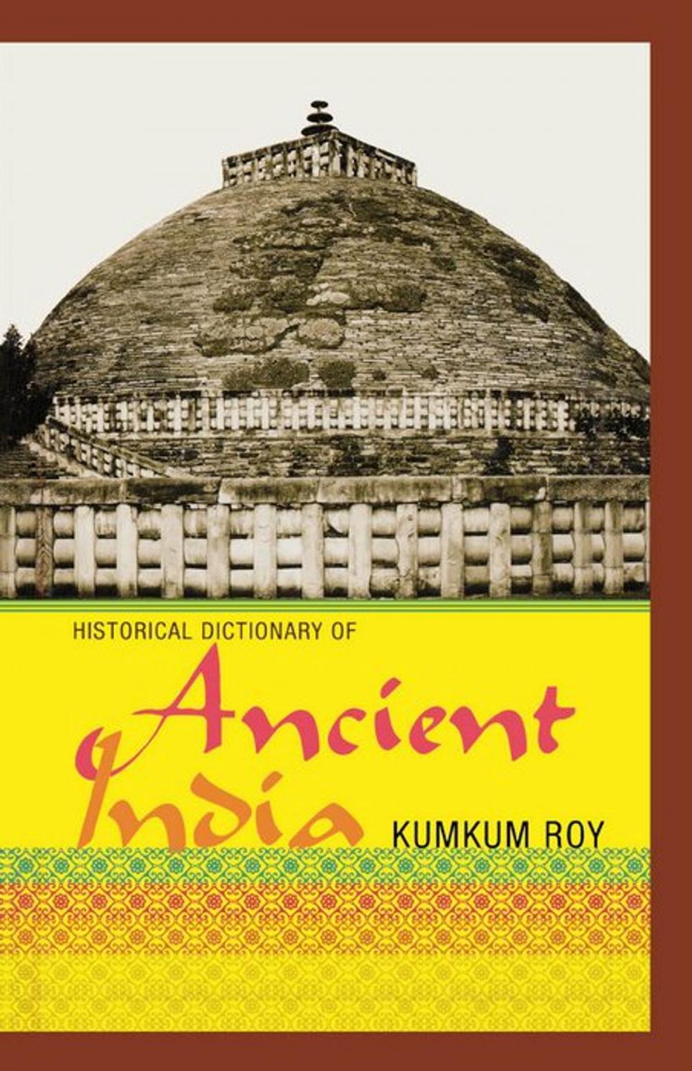 Big bigCover of Historical Dictionary of Ancient India