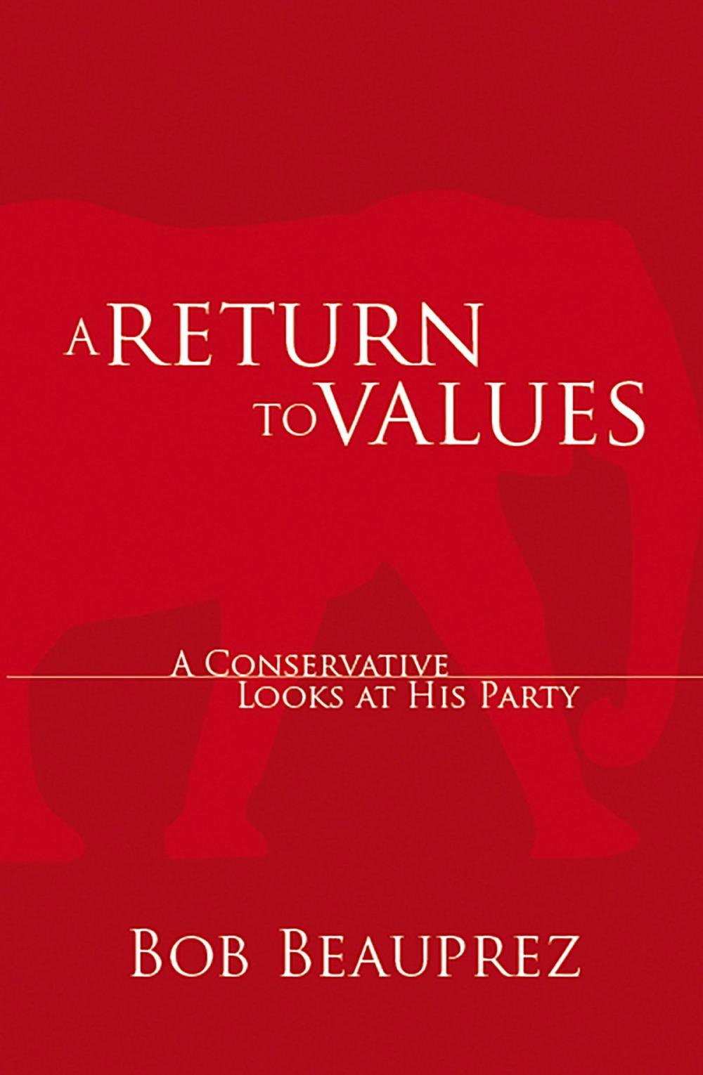 Big bigCover of A Return to Values